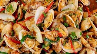 The Best Clams in Black Bean Sauce Recipe to Try 黑豆酱炒蛤蜊 Stir Fried Clam | Chinese Seafood