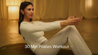 30 Min Pilates Routine - CALM AND CONNECTED MAT - Day 1 of the 24 DAYS OF PILATES CHALLENGE 5.0