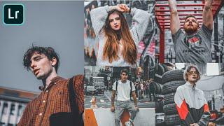 Moody Red And Gray Preset Lightroom Mobile Tutorial ( Free DNG )