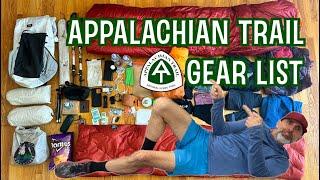 Appalachian Trail Gear List