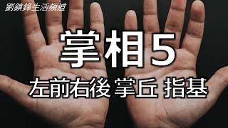 掌相5 掌丘 指基 左先右後 (開啟字幕) ｜西洋掌丘 木星 土星 火星 太陽 水星 金星 太陰 | 劉鎮鋒生活頻道