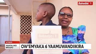 Agataliikonfuufu: Omwana awandiikidde Ssaabasajja Kabaka ebbaluwa  n'aguliora ekirabo kya FIRIMBI