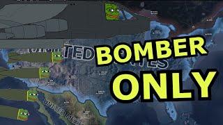 Hoi4: Can You Win ONLY Using BOMBERS?