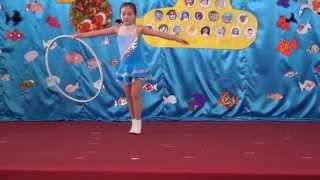 Rhythmic gymnastic show "Frozen"  by Victoria