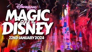 Magic Over Disney January 22nd 2024 Disneyland Paris