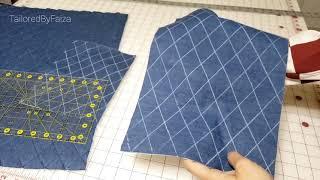 How to Quilt - Simple Diamond Quilt