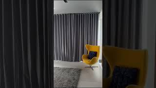 Electric Curtain Track - Wave Curtains - Long Length Curtains Testimonial Direct Fabrics