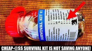 This Is Why You Should Build Your Own Survival Kit!