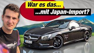 Wenn sich der Japan-Import nicht mehr lohnt, kauft Marius einen SL500... aus Japan