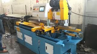 CNC automatic Circular cold saw SS pipe cutting machine