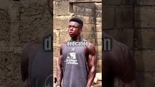 Jacked African Bodybuilder