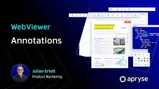 Annotations and XFDF - Apryse WebViewer Demo Series