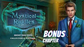 Mystical Riddles: Snowy Peak Hotel BONUS Chapter Walkthrough