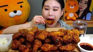 교촌 허니콤보 치킨 먹방 Mukbang