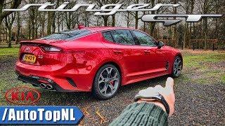 Kia Stinger GT REVIEW POV on AUTOBAHN by AutoTopNL