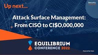 Attack Surface Management - From CISO to C$O,000,000