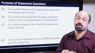 Knewton.com LSAT Prep - Purpose Statement of Questions