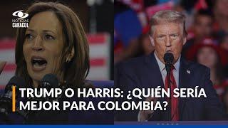 Donald Trump o Kamala Harris: ¿relación entre Colombia y Estados Unidos cambiará según quien quede?