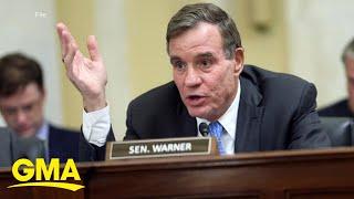 Sen. Mark Warner organizing meeting with Democratic senators regarding Biden