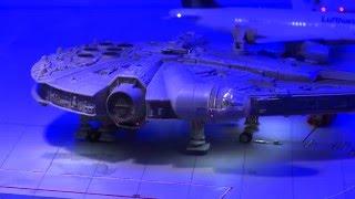 Star Wars Falcon emergency landing at Miniatur Wunderland