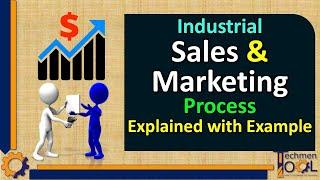 Industrial Sales & Marketing process | Introduction | Manufacturing sector | Explained with example