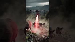 Laser Drone vs Wild Boars: Next-Level Farm Protection! 