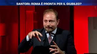 RETE ORO:  SANTORI: ROMA E' PRONTA PER IL GIUBILEO?