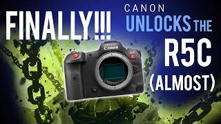 FINALLY! Canon (ALMOST) fully Unlocks the R5C