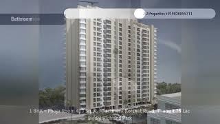 1 Bhk Flat For Sale In Highland Park Dhokali Nr.Kapur Bawdi 75 Lac Thane West #9820855711#