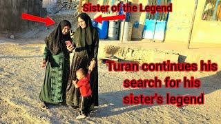 Turan's search for his sister Afsaneh and Isa
