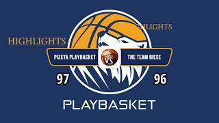 HIGHLIGHTS PLAYBASKET VS THE TEAM RIESE