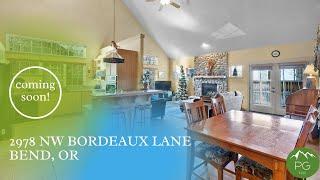 2978 NW Bordeaux Lane in Bend, Oregon ~ Coming Soon!