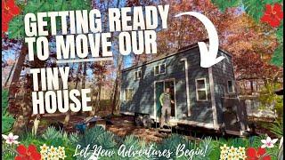 Prepping to MOVE our Tiny House on Wheels: NJ to Florida: Tires Brakes Lights and PACKING LNAB