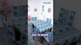 Elevate your interiors effortlessly with DivineTrendz dining covers.