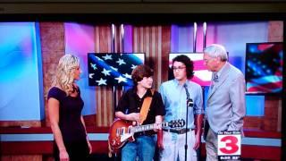 Matthew Davidson and Greg Clifford on KTBS 3 News  - July 3, 2011 - Shreveport, LA