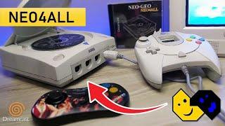 NEO4ALL (Old Game) - O poder do NEOGEO CD dentro de seu DREAMCAST! 