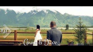 Outdoor Aerial Wedding Video Vancouver - Anne & Dave