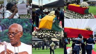 Iconic sports Journalist and commentator Joe Lartey’s Burial service | Full video