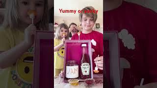 Which lollipop is better? #funnyshorts #icecream #funnyvideo #kids #song #music #challenge #дети