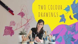 Two Colour Drawings