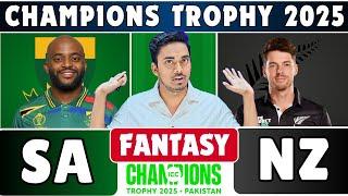 SA vs NZ Dream11 Prediction South Africa vs New Zealand 2nd Semi Final Dream11 Champion Trophy 2025