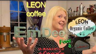 EmDee Food & Coffee: LEON Blonde Roast Coffee Beans Review by Emma and Dee