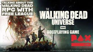 PAX East 2023: Talking about the Walking Dead RPG Kickstarter with @FreeLeaguePublishing