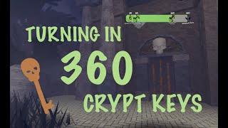 TURNING IN 360 CRYPT KEYS | Wild Horse Islands | Roblox