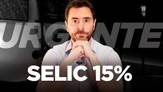 SELIC x JUROS FUTUROS: quanto rende 10.000 reais com a SELIC EM 15%?