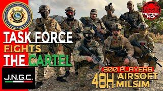 American TASK FORCE FIGHTS Mexican CARTEL | 48H AIRSOFT MILSIM EVENT | ILEGAL Santa Muerte 2023 |