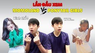 Cris Devil Gamer LẦN ĐẦU XEM MOMOLAND VS PONYTAIL GIRLS | CrisDevilGamer Reaction