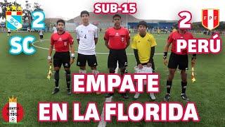 12-07-2023 | ¡EXCLUSIVO! SPORTING CRISTAL 2-2 PERÚ  SUB 15 AMISTOSO EN LA FLORIDA