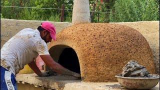 No Cost Built The Best Clay PIZZA OVEN ll A Masterpiece Construction at Home II DIY Pizza Oven ll