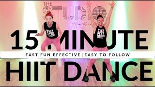 15 Minute HIIT Dance Cardio Burner | The Studio by Jamie Kinkeade